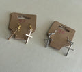 Cross earrings