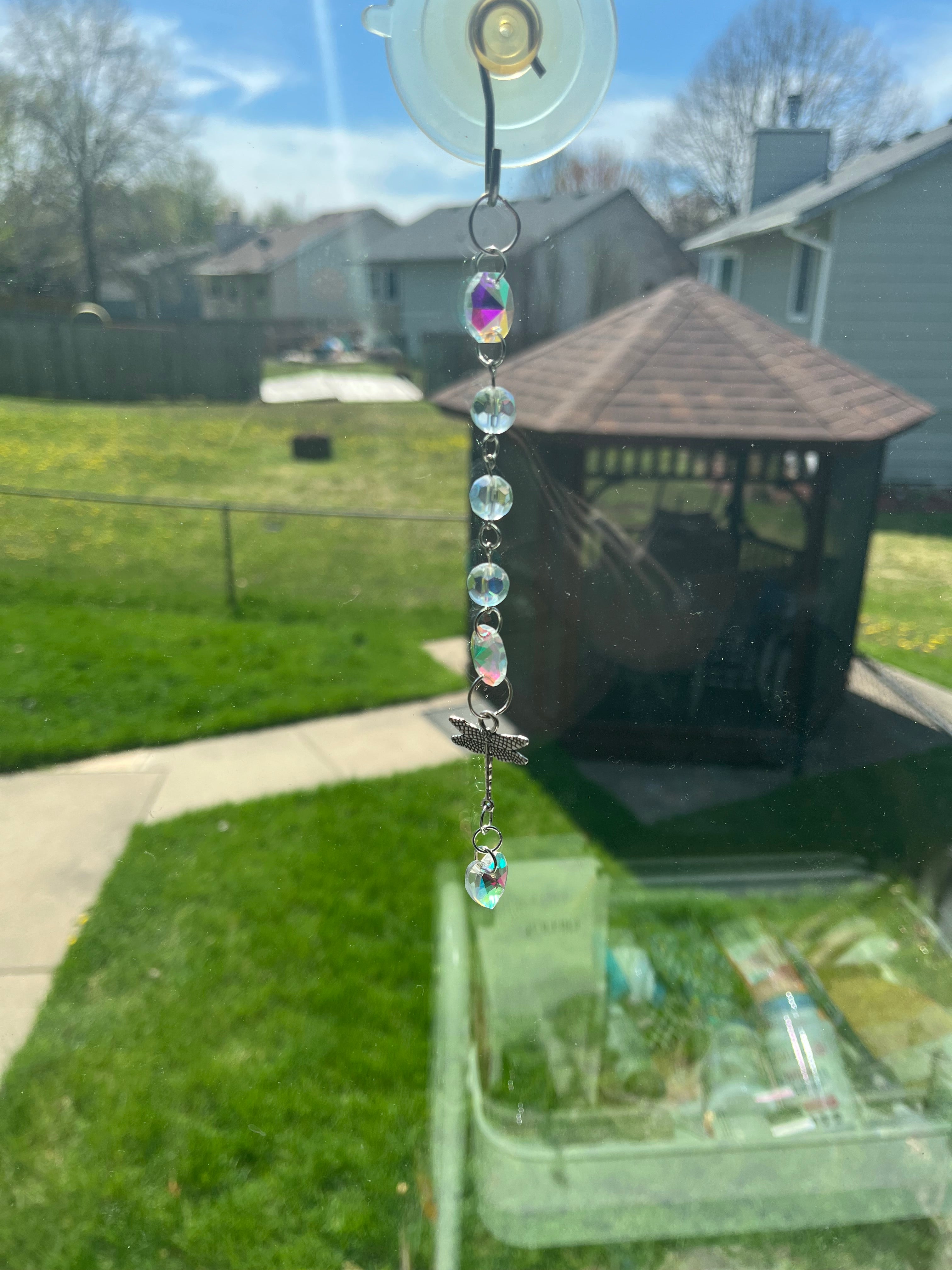 Dragonfly sun catcher