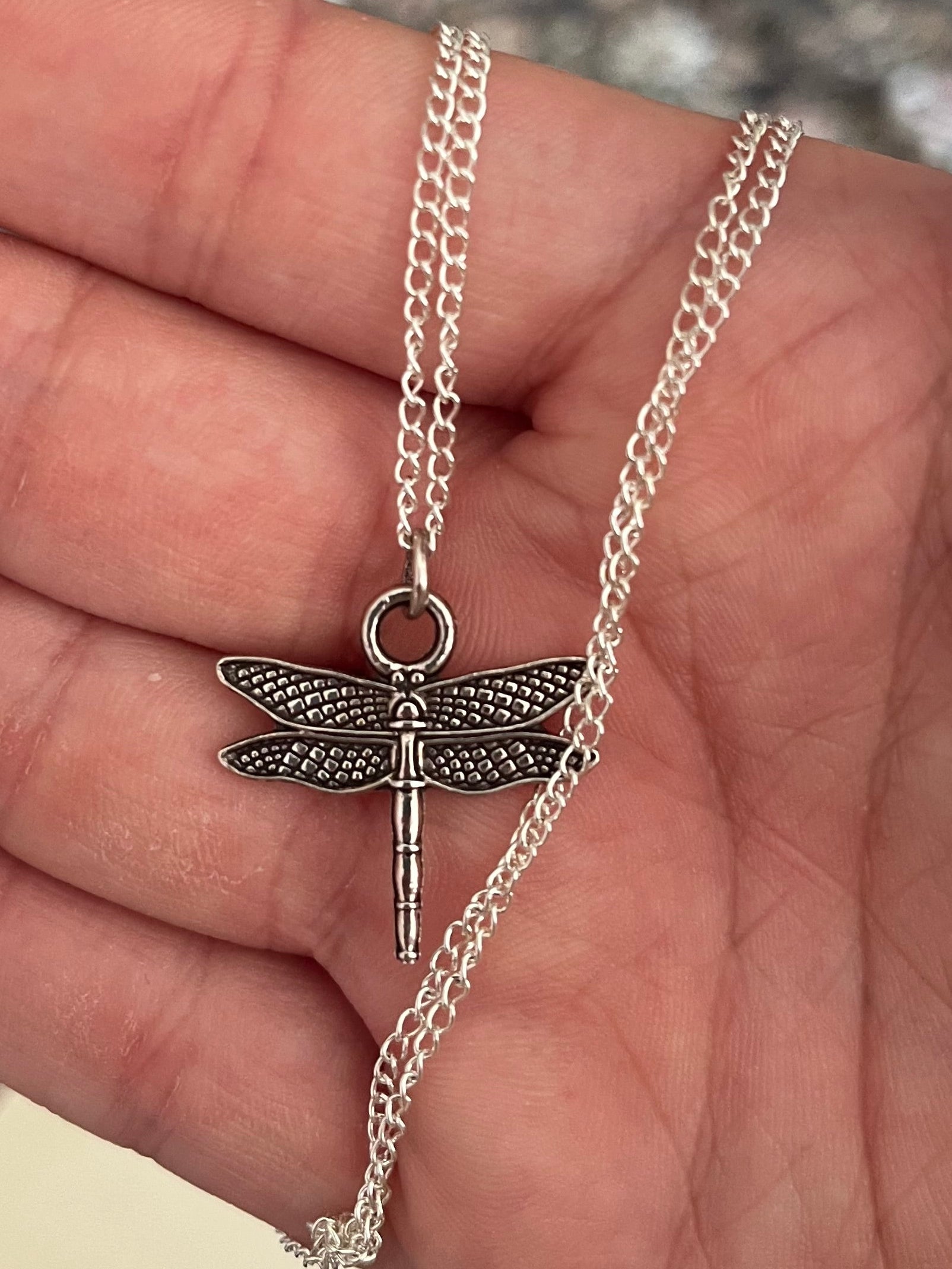 Dragonfly necklace
