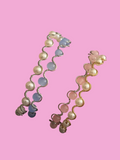 Wavy bead bracelets